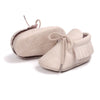 BabyRiser™ Charming Lace-up Tassels Suede Leather Toddler Moccasins