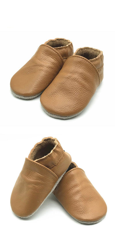 BabyRiser™ Cute Booties Leather Crib Baby Moccasins Shoes