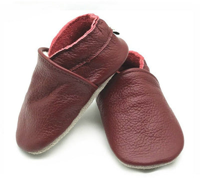 BabyRiser™ Cute Booties Leather Crib Baby Moccasins Shoes