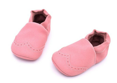 BabyRiser™ Nubuck Leather Baby Moccasins Shoes