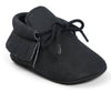 BabyRiser™ Charming Lace-up Tassels Suede Leather Toddler Moccasins